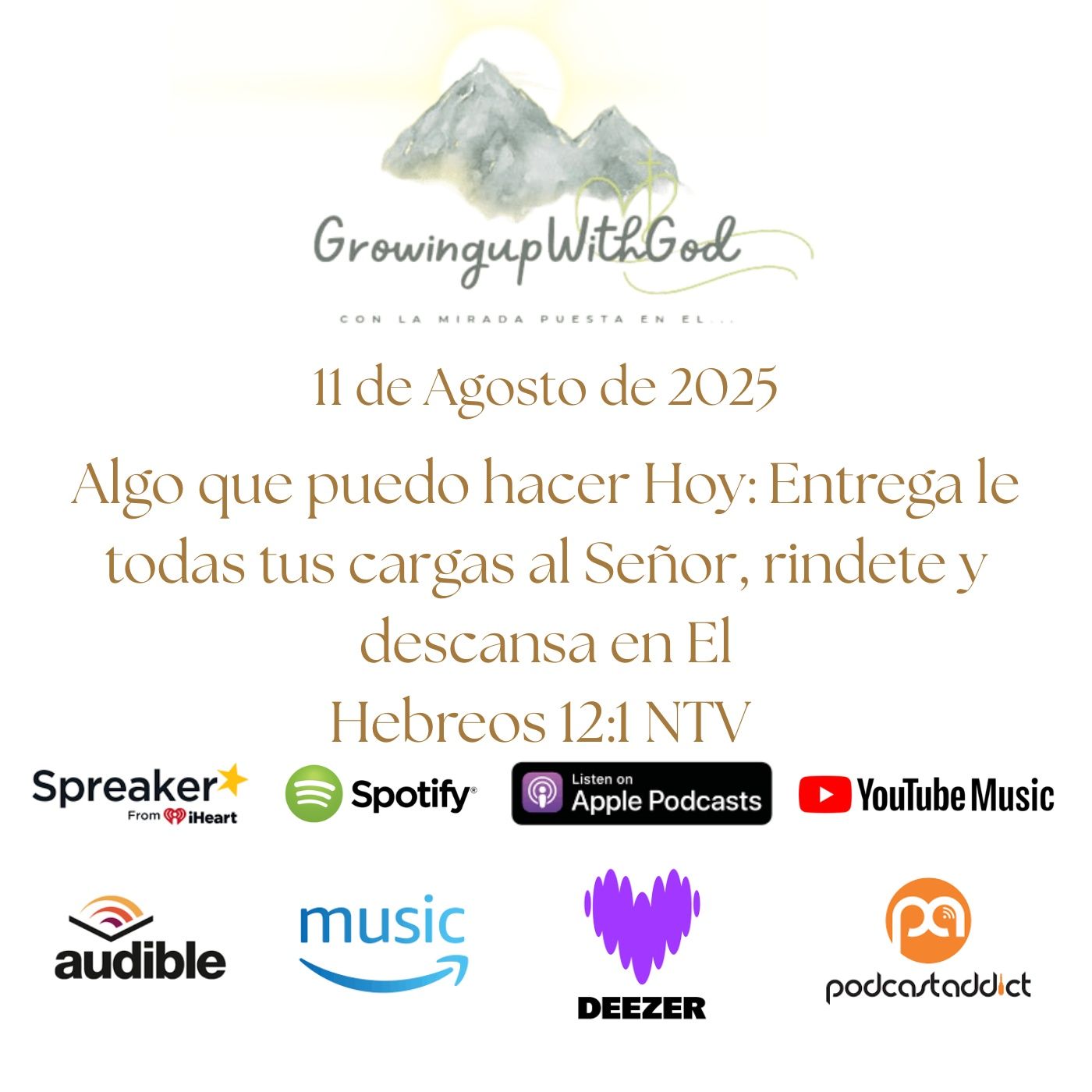 Growing Up With God (Creciendo Con Dios)