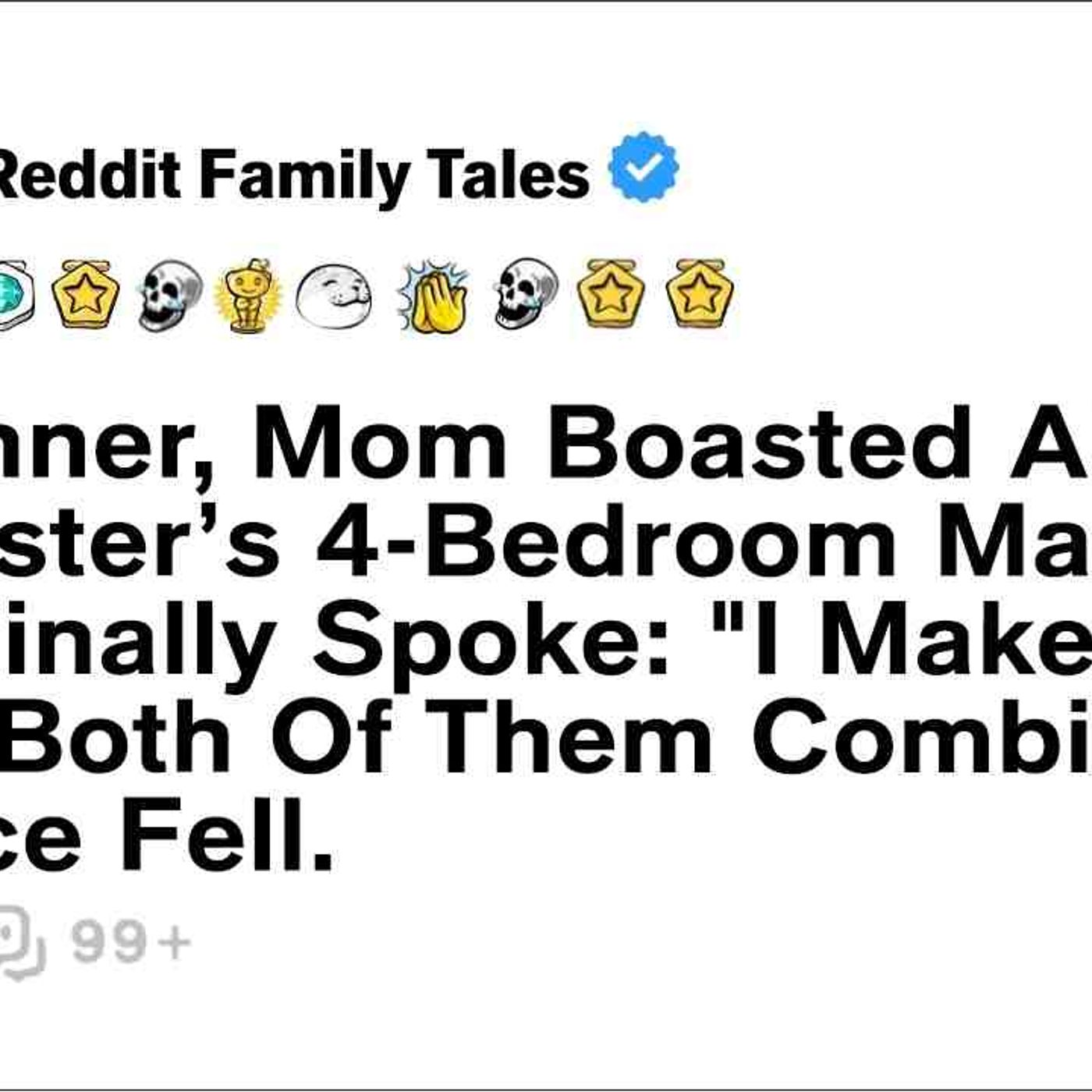 At Dinner_ Mom Boasted About My Sister_s 4-Bedroom Mansion. So I Finally... - Reddit Family Tales episode artwork