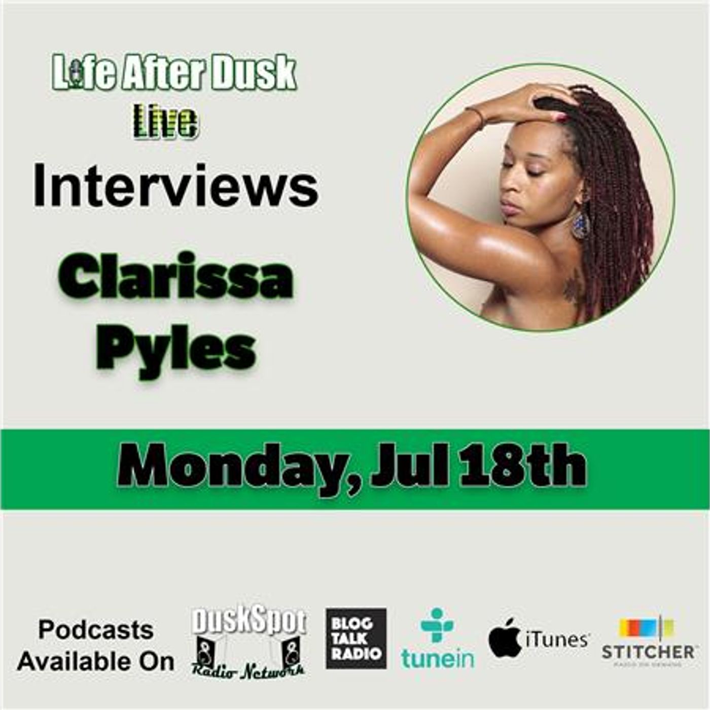 Life After Dusk Live - Clarissa Pyles episode artwork