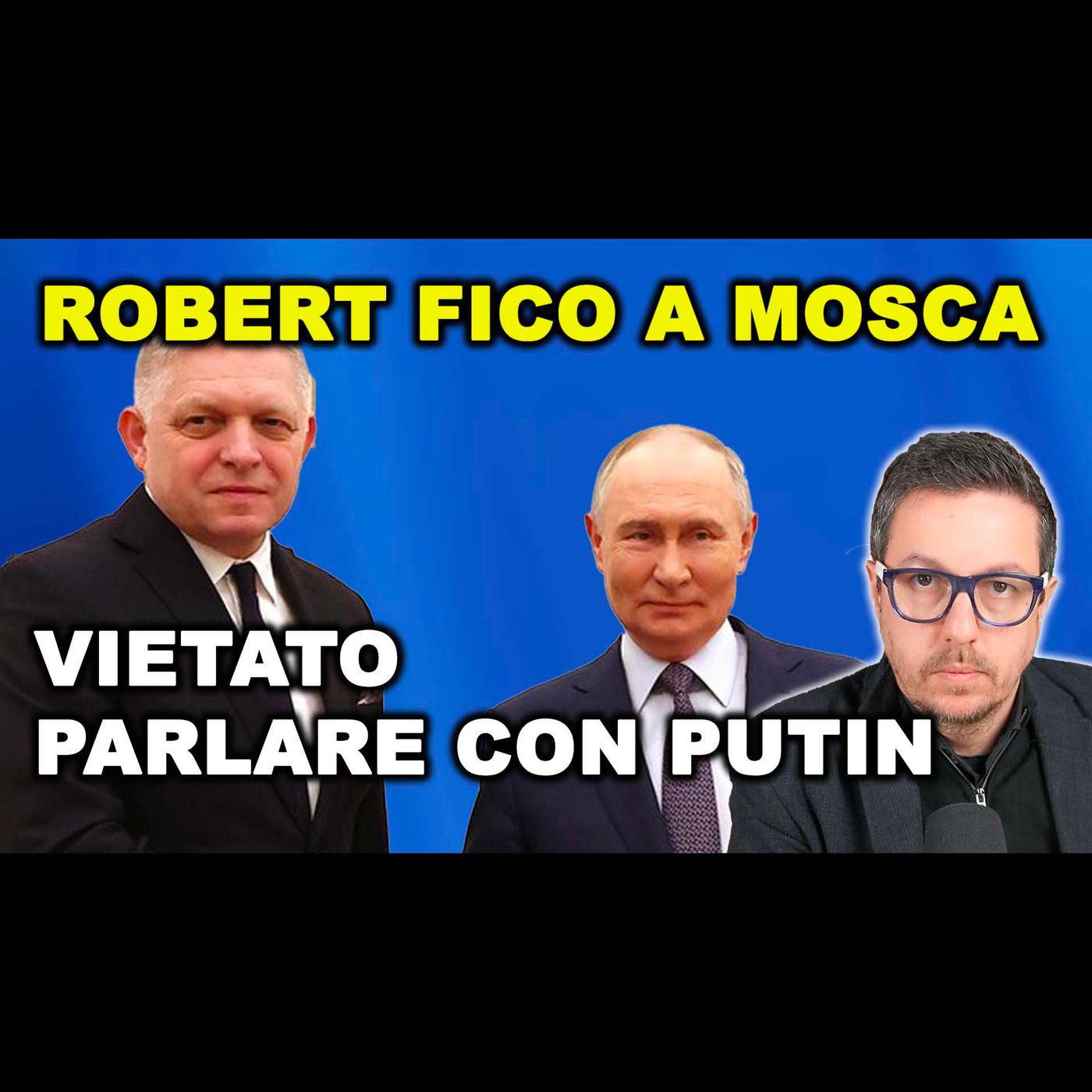 ROBERT FICO DA PUTIN per parlare del GAS che Zelensky vuole bloccare