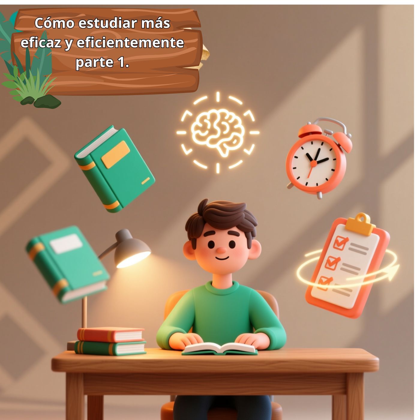 Cómo estudiar más eficaz y eficientemente parte 1.