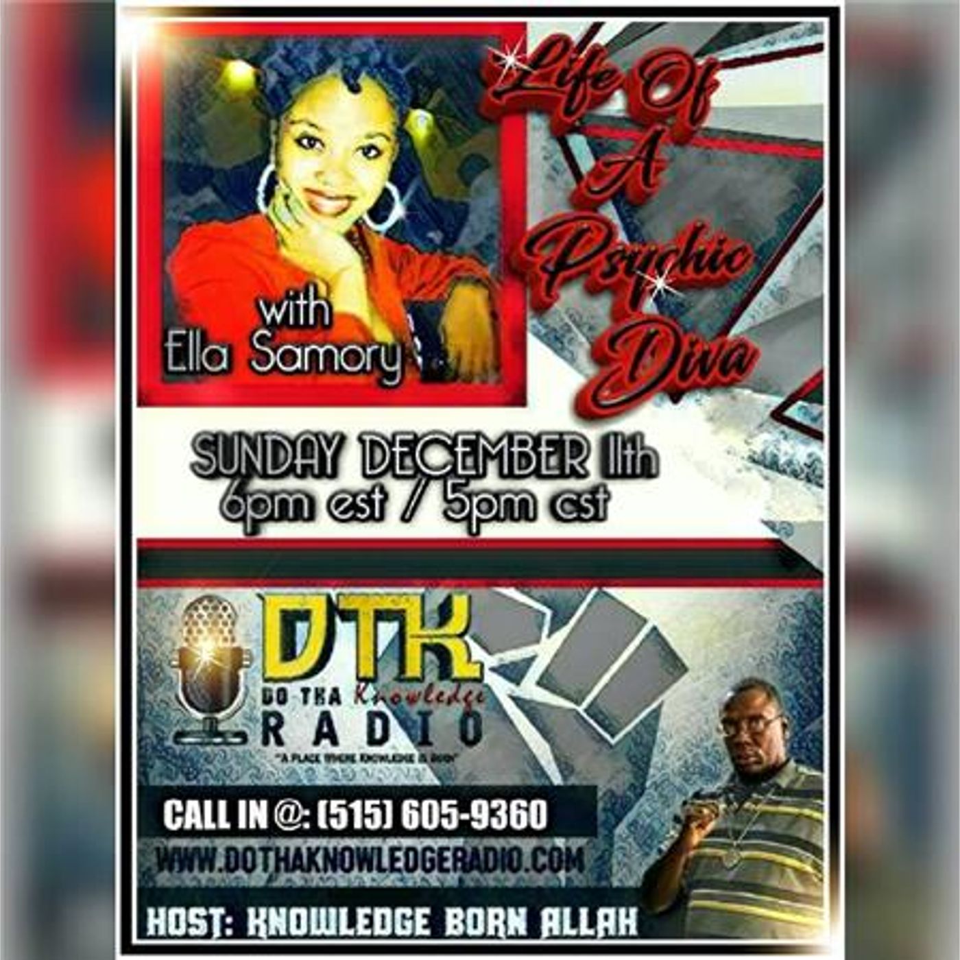 Do Tha Knowledge Radio Presents: Mama Ella Samory- Life Of A Psychic Medium episode artwork
