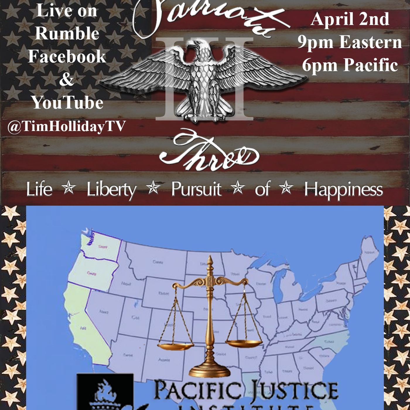 4-2-2026 Patriots III & The Pacific Justice Institute episode artwork