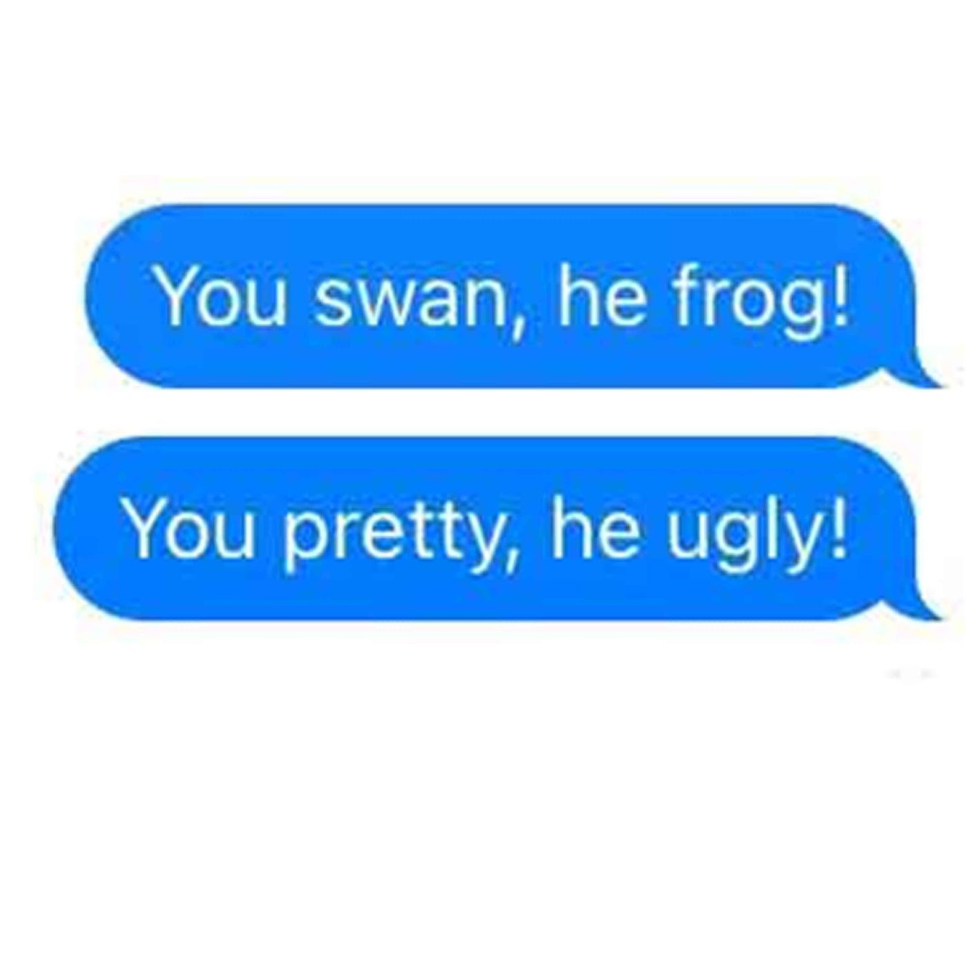 'You swan, he frog' is Chinglish at its best