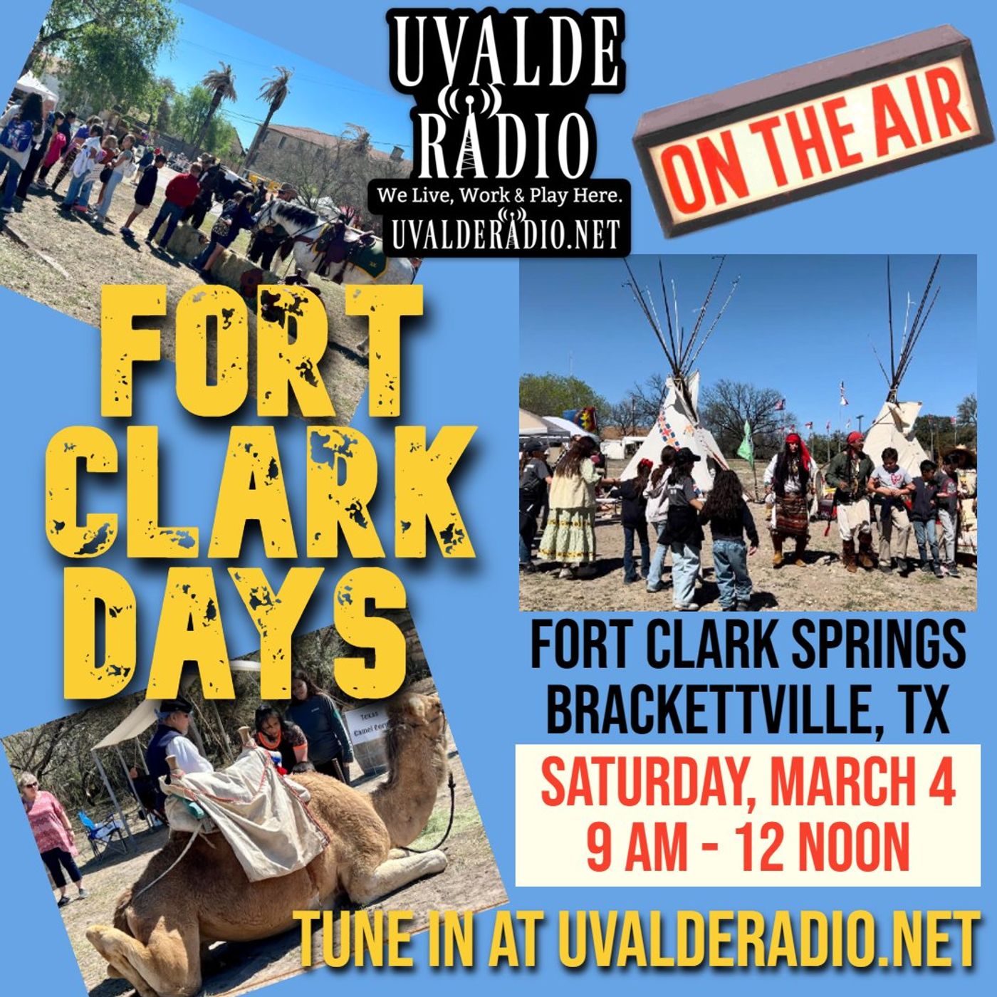 Fort Clark Days Live Remote Broadcast, 3/04/23, Brackettville, TX episode artwork