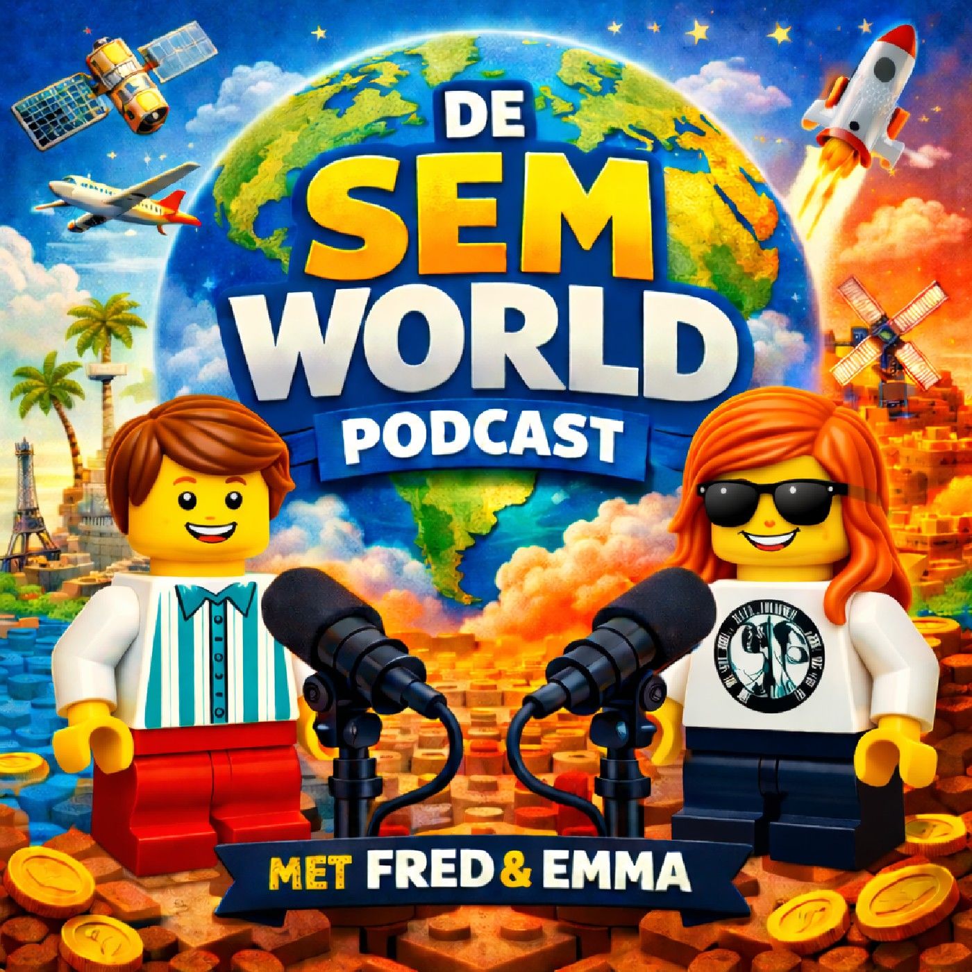 De Sem World Podcast met Fred en Emma