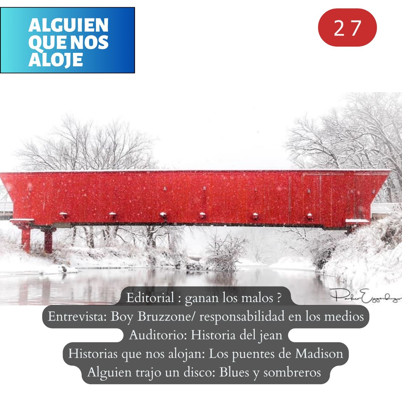 27. nos gana el mal ? + la historia del jean +los puentes de madison + responsabilidad en los medios + blues y sombreros episode artwork