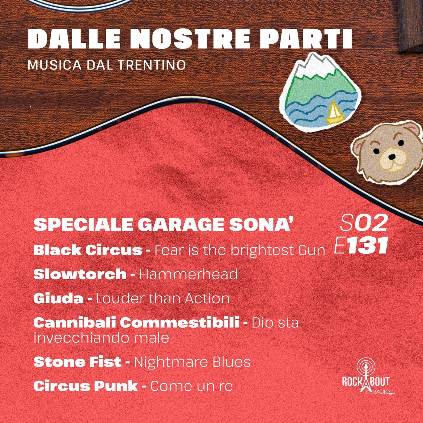S02E131 - SPECIALE GARAGE SONA' - Black Circus, Slowtorch, Giuda, Cannibali Commestibili, Stone Fist e Circus Punk episode artwork