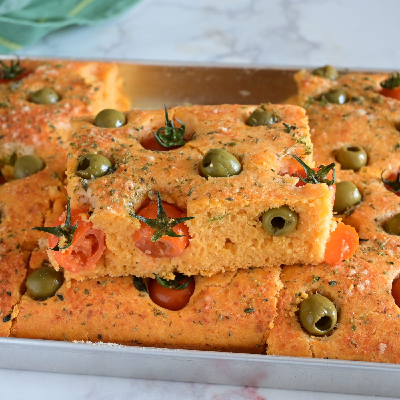 Schiacciata al Pomodoro