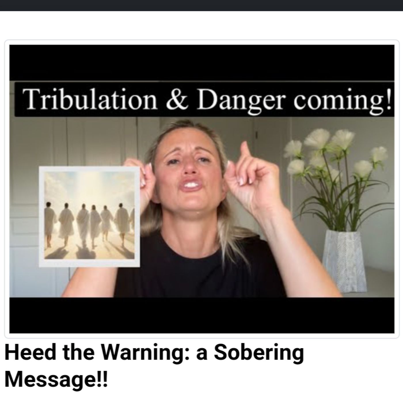 Heed the Warning: a Sobering Message!! episode artwork