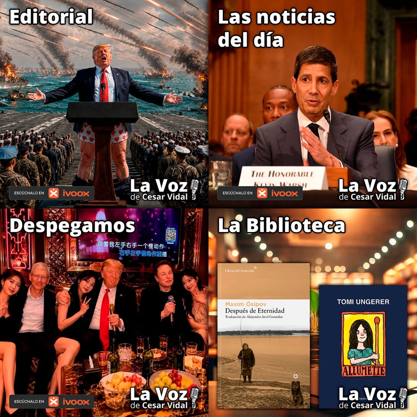 Programa Completo de La Voz de César Vidal - 14/05/26