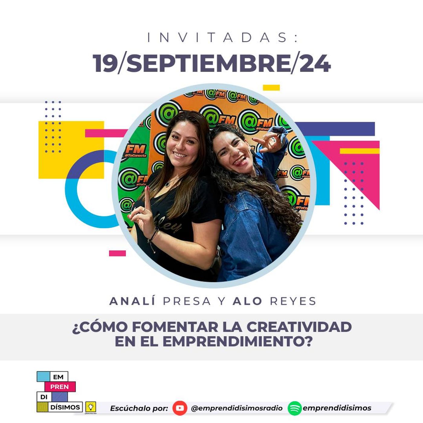 Anali Presa y Alo Reyes - ¿Cómo fomentar la creatividad en el emprendimiento? episode artwork