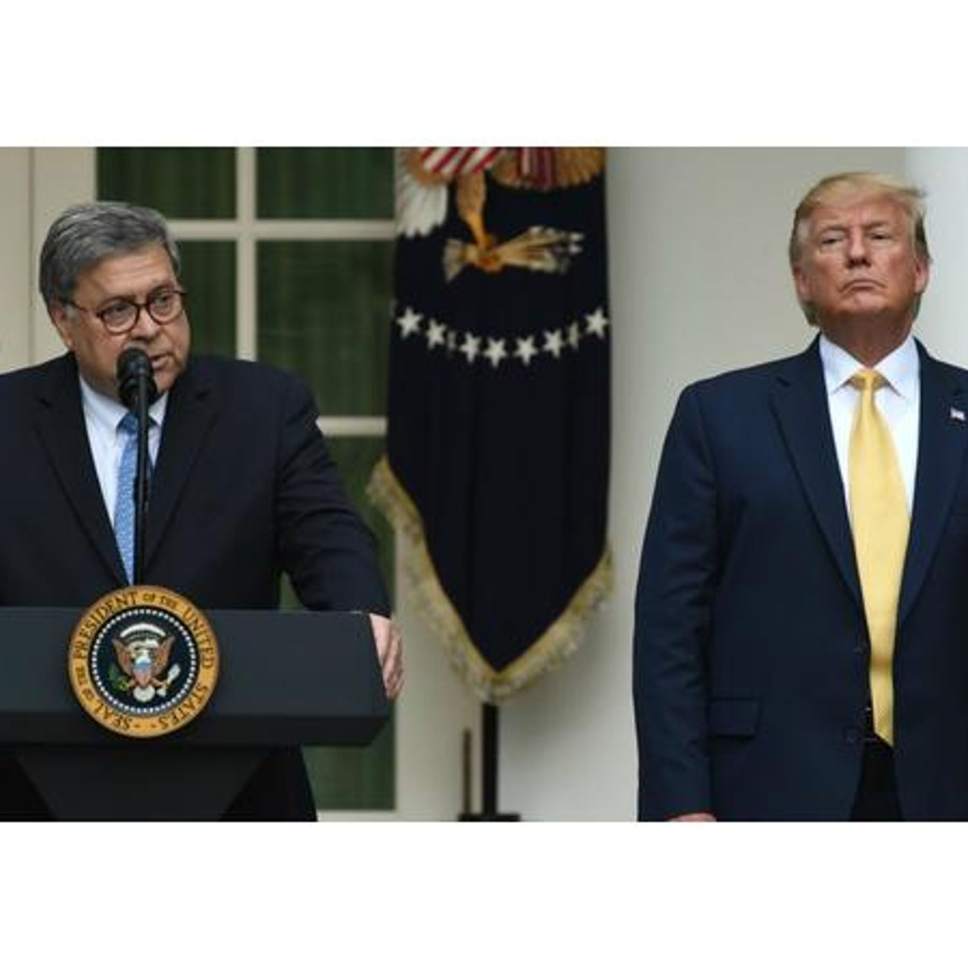 Attorney General Barr the Attorney General for the US or personal AG for Trump episode artwork