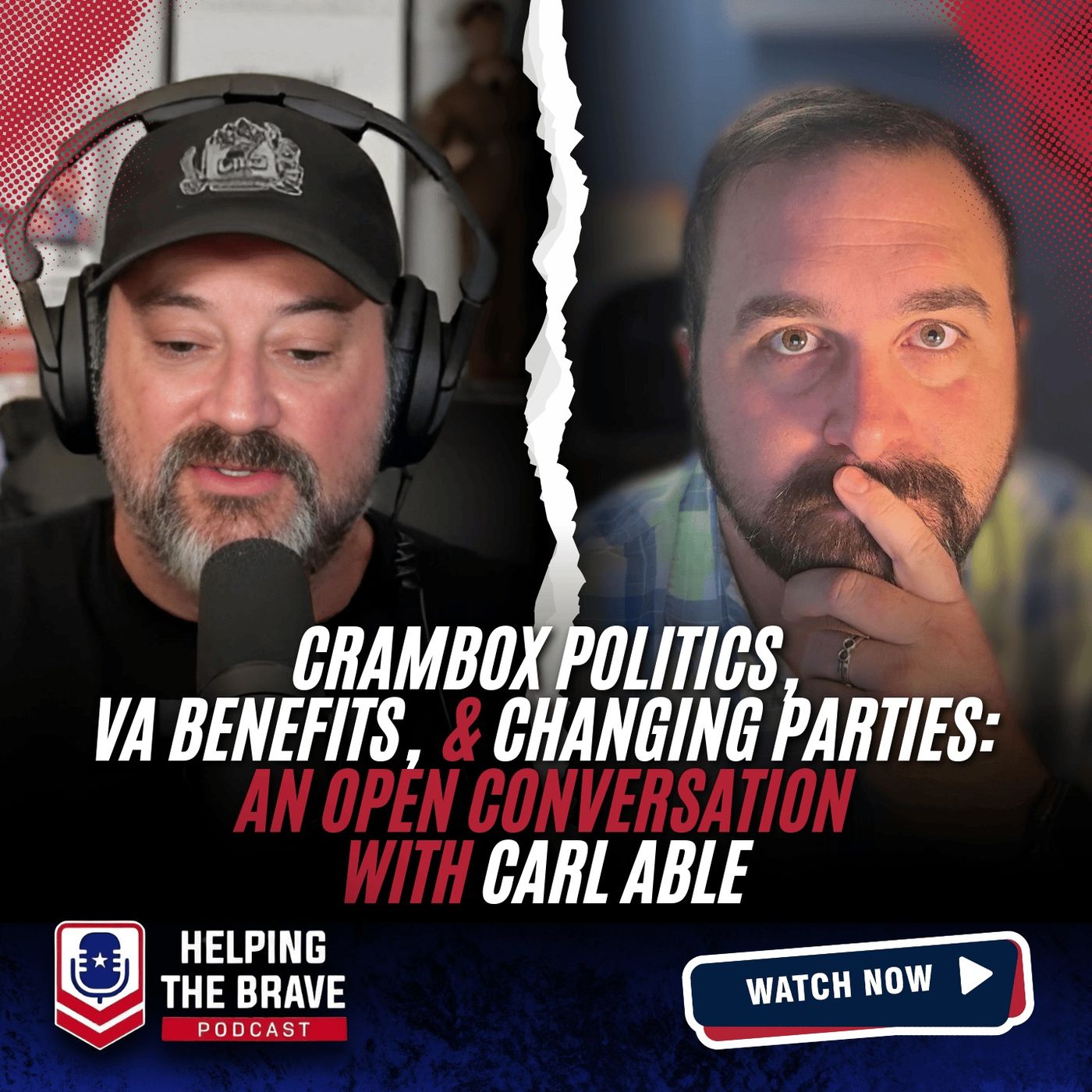 Crambox Politics, VA Benefits, and Changing Parties: An Open Conversation with Carl Able episode artwork