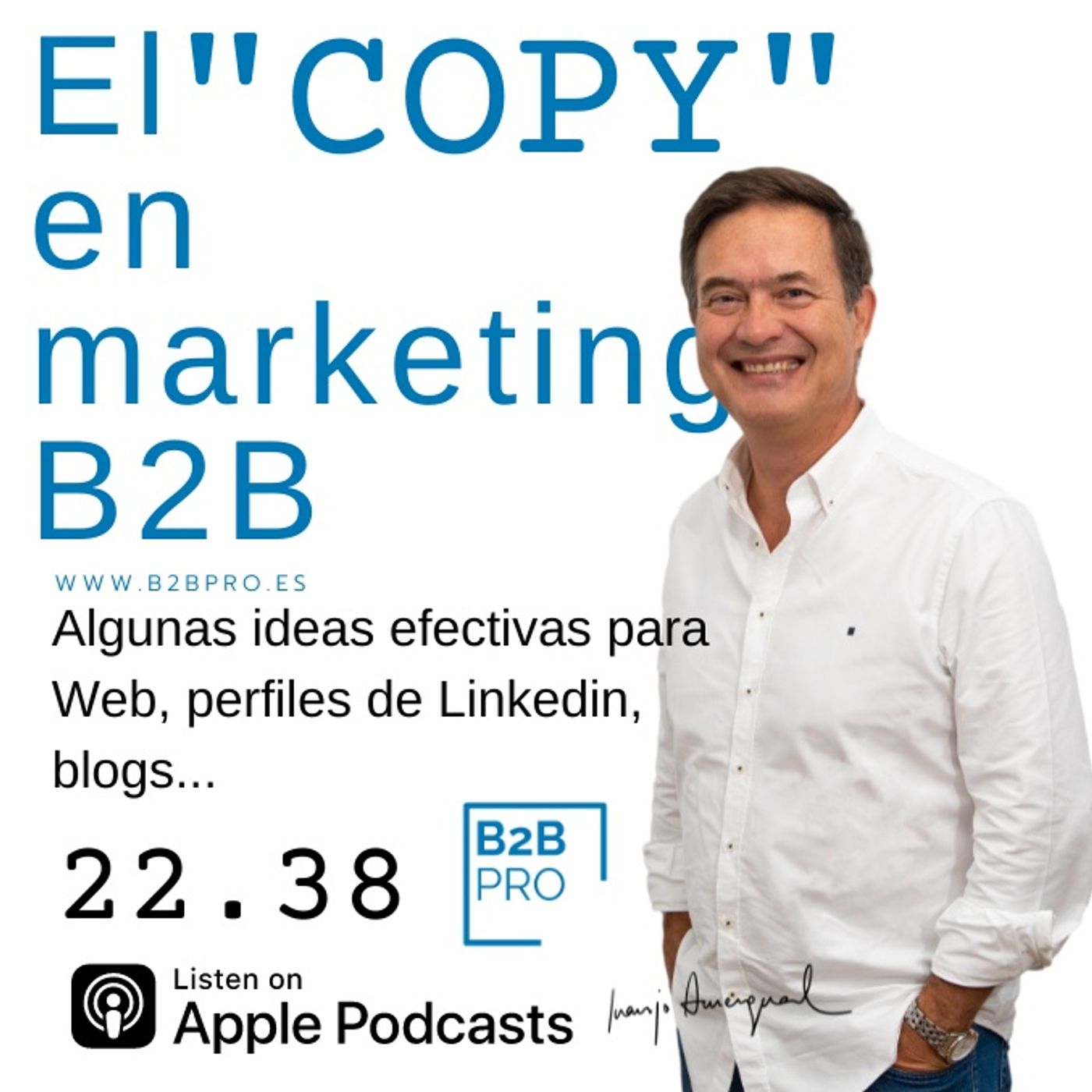 Portada de Marca personal e influencia B2B, con Juanjo Amengual
