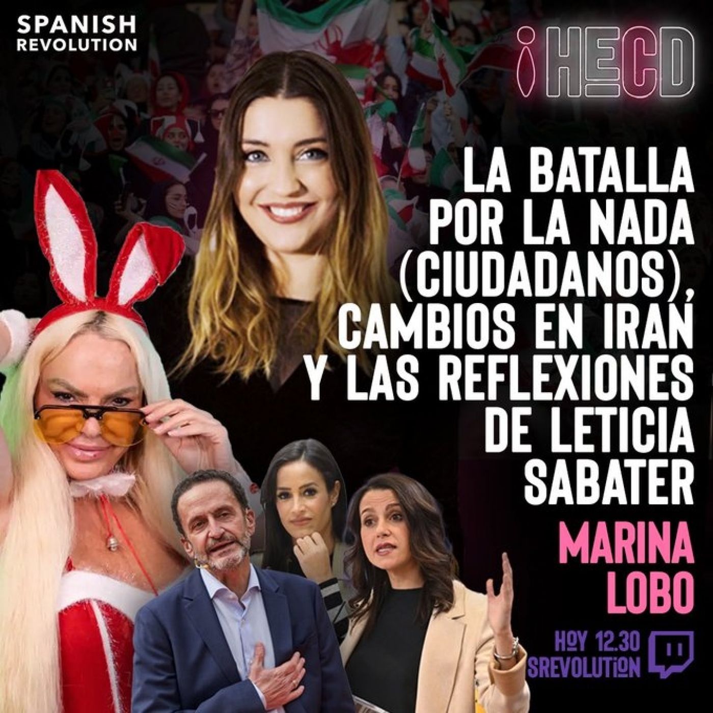 HECD 171 - Ciudadanos implosiona + Leticia Sabater y el feminismo + Macarena Olona se transpapela