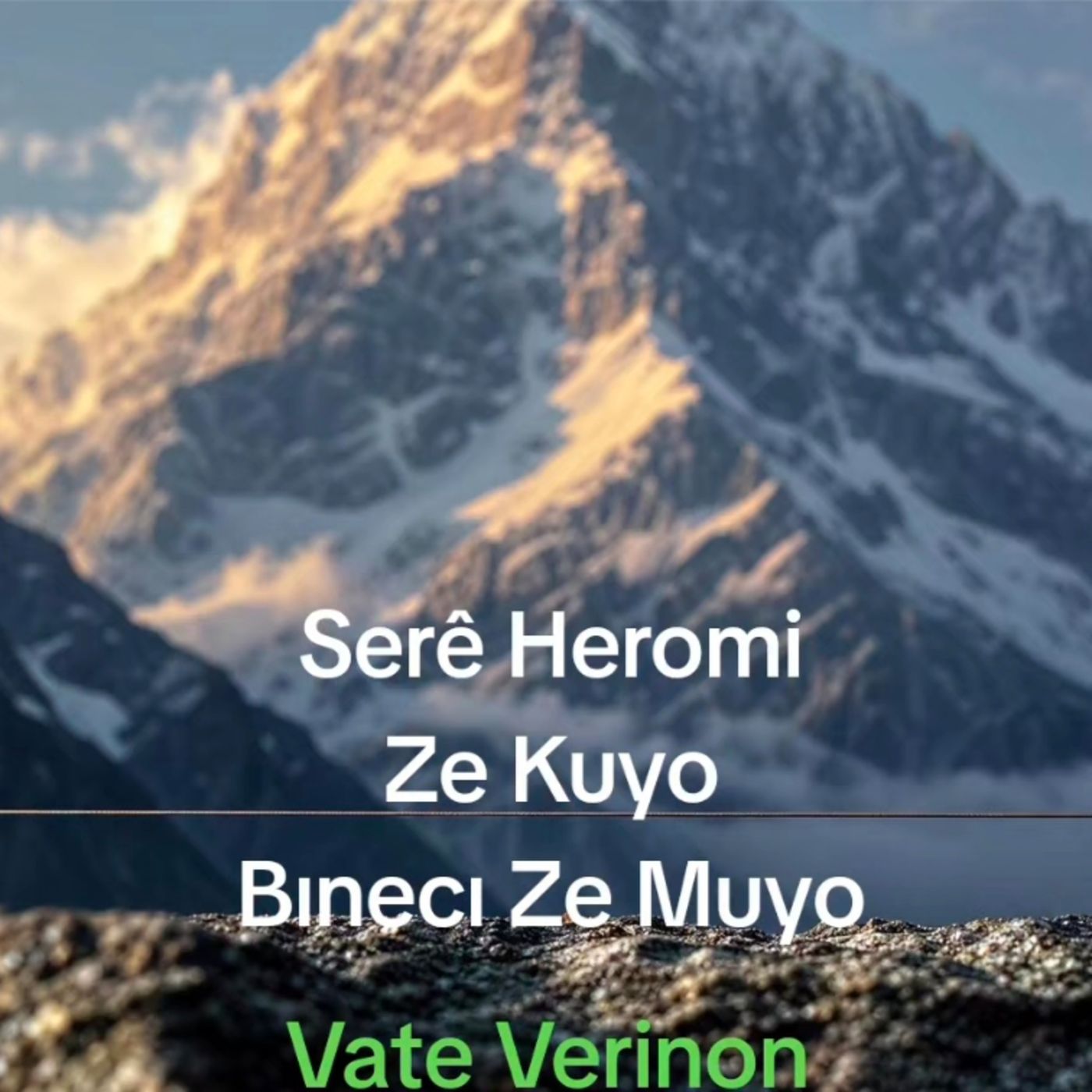 Herom Ze Çıçyo Zazaca Sohbet episode artwork