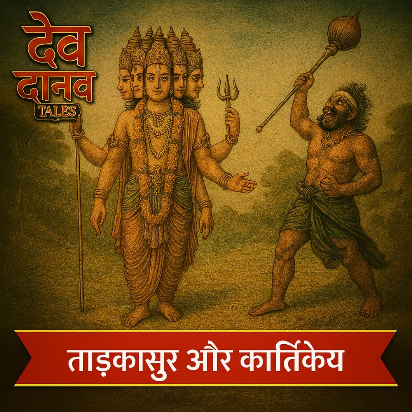 तारकासुर: अमरता का अभिशाप और देवताओं का संकट: Dev Danav Tales, Ep 7 episode artwork