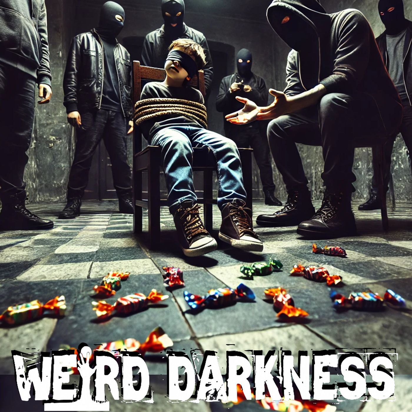 cover of episode “TRUE TALES OF REAL KIDNAPPINGS” #WeirdDarkness