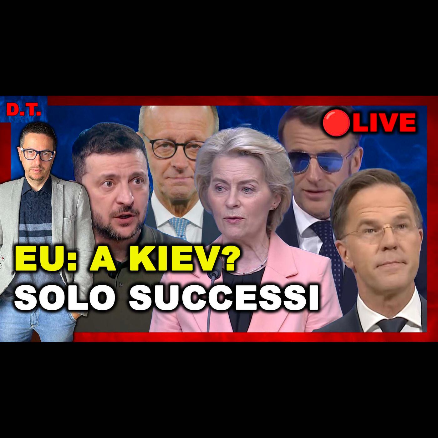 PER L’EU A KIEV SOLO SUCCESSI: QUINDI, PIÙ PRESSIONE SULLA RUSSIA E OMBRELLO NUCLEARE | Live Ep39🔴