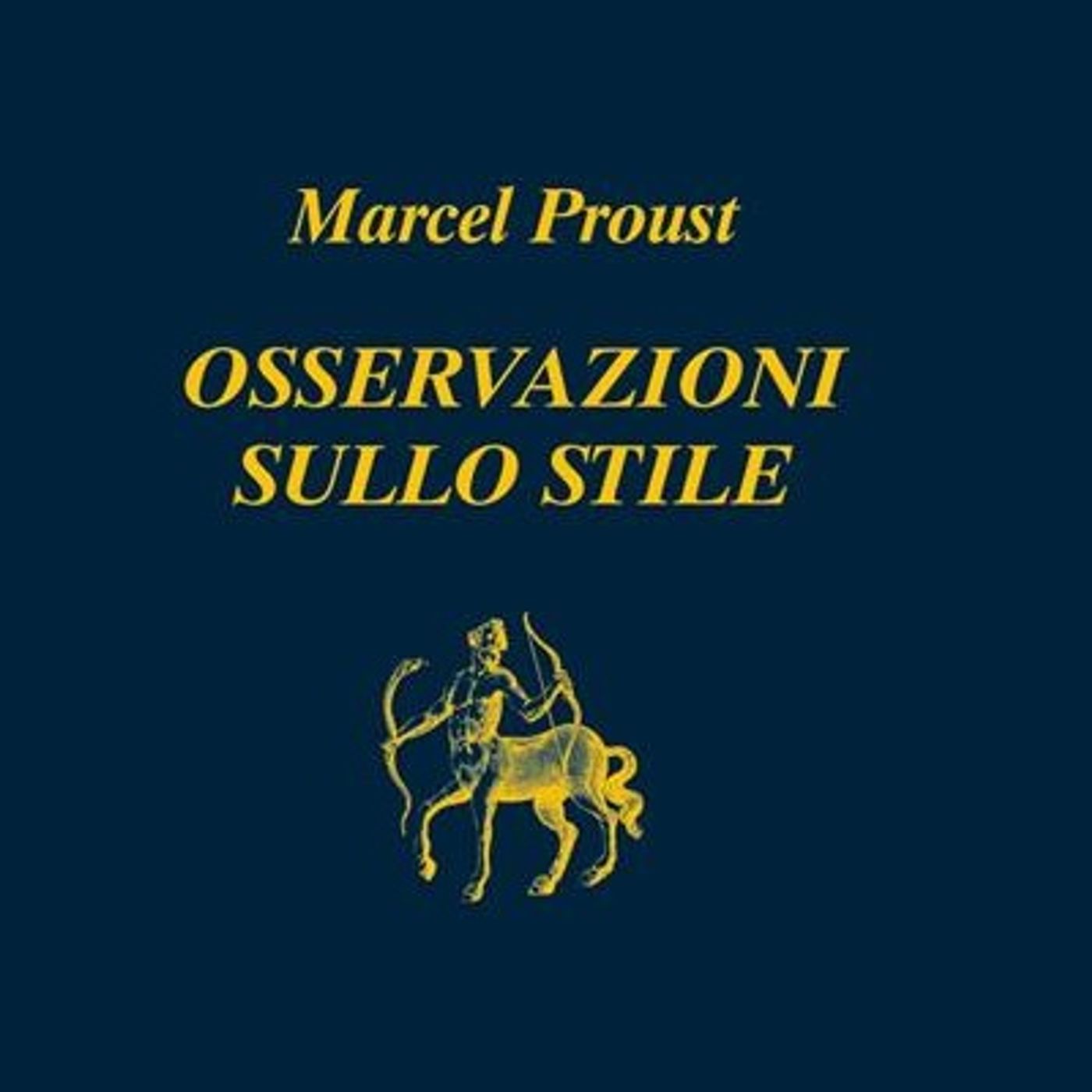 Massimo Carloni "Osservazioni sullo stile" Marcel Proust episode artwork