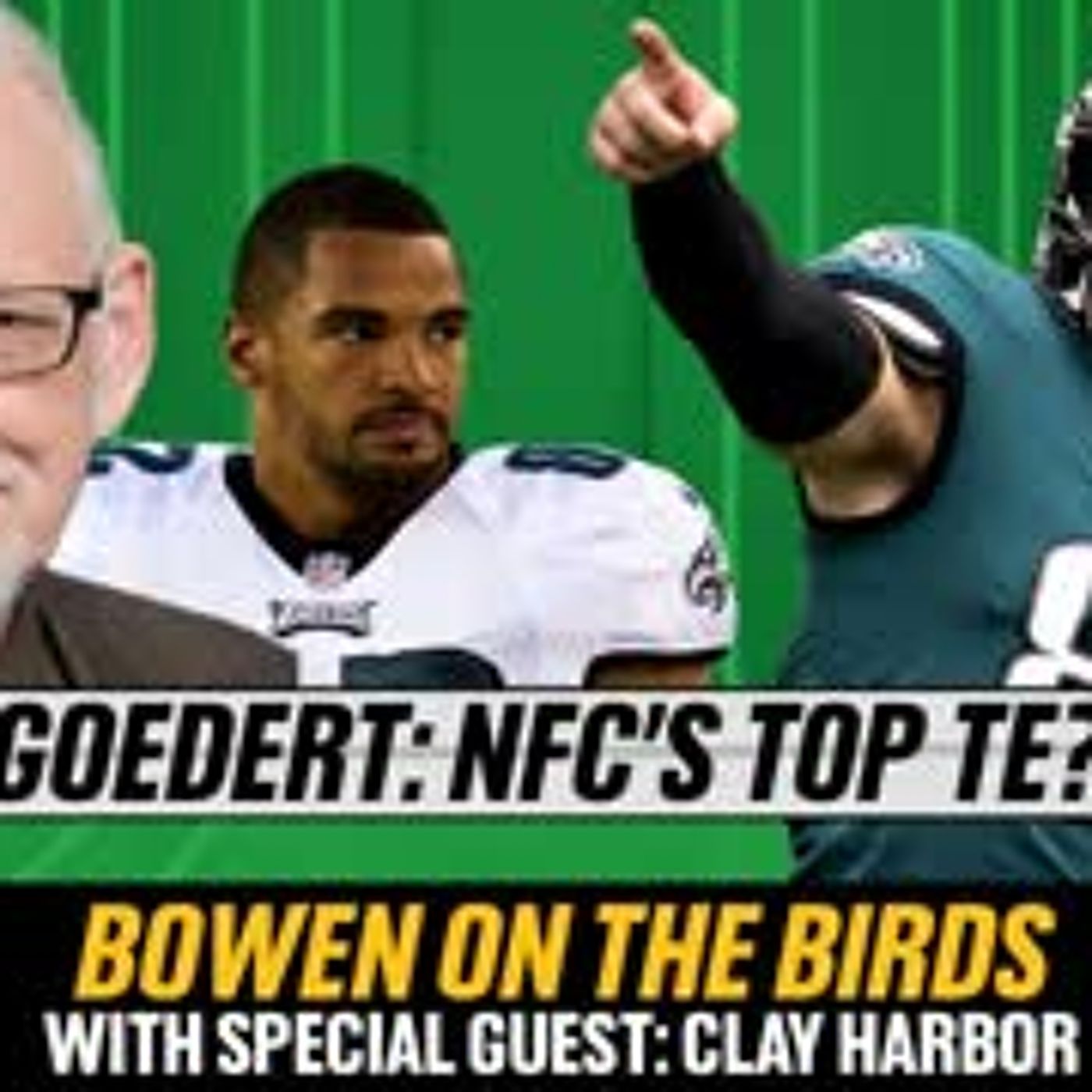 Les Bowen: Philadelphia Eagles Talk with/Clay Harbor | Bowen On The Birds | A2D Radio episode artwork