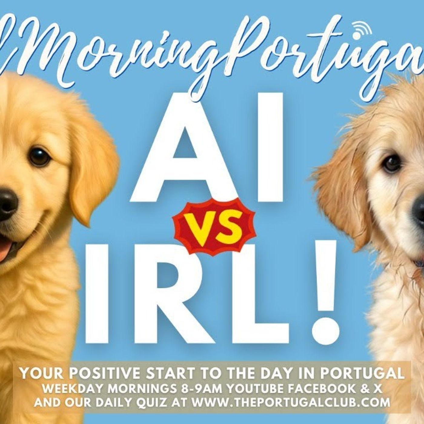 AI vs IRL on Good Morning Portugal! Where do you stand in the tech tide?!