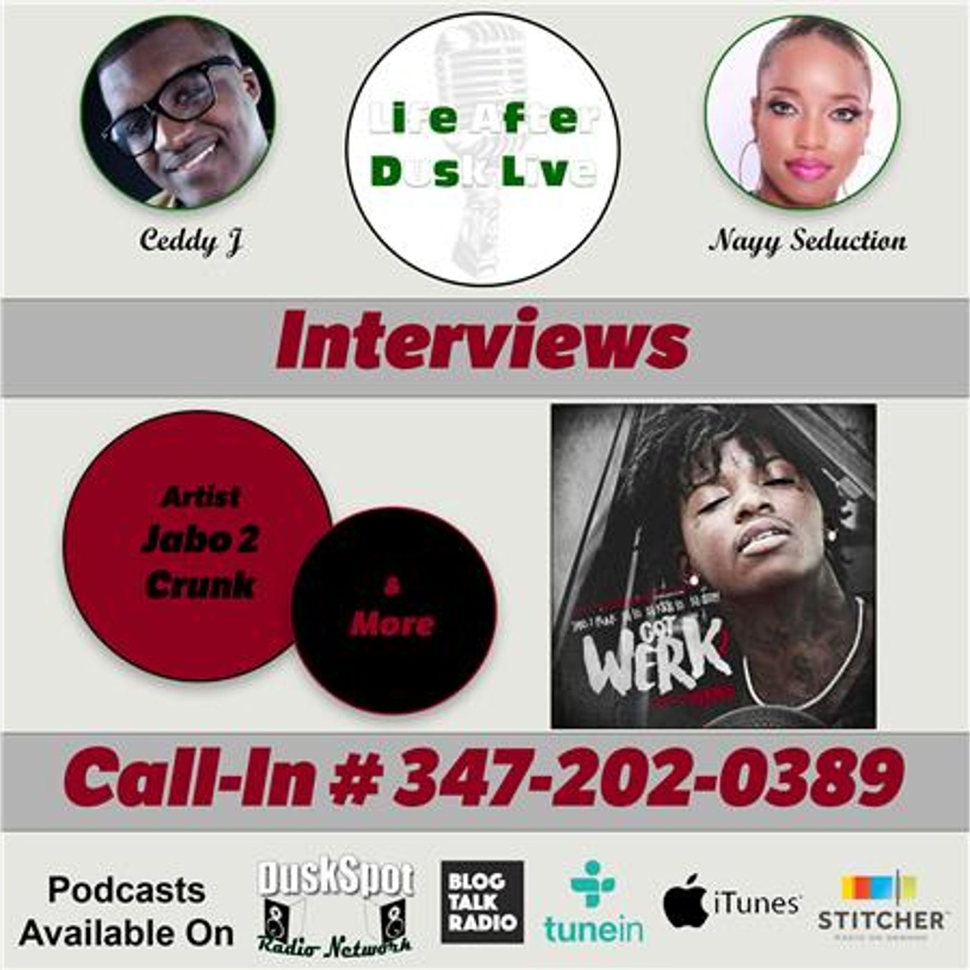 Life After Dusk Live - Artist Jabo 2 Crunk episode artwork