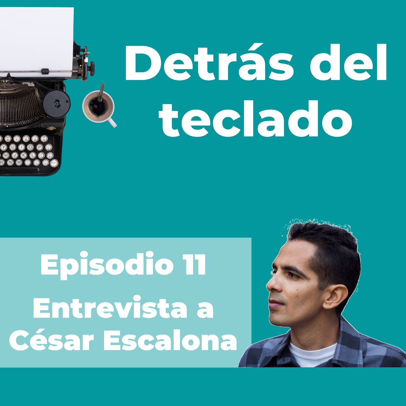 Detrás del teclado