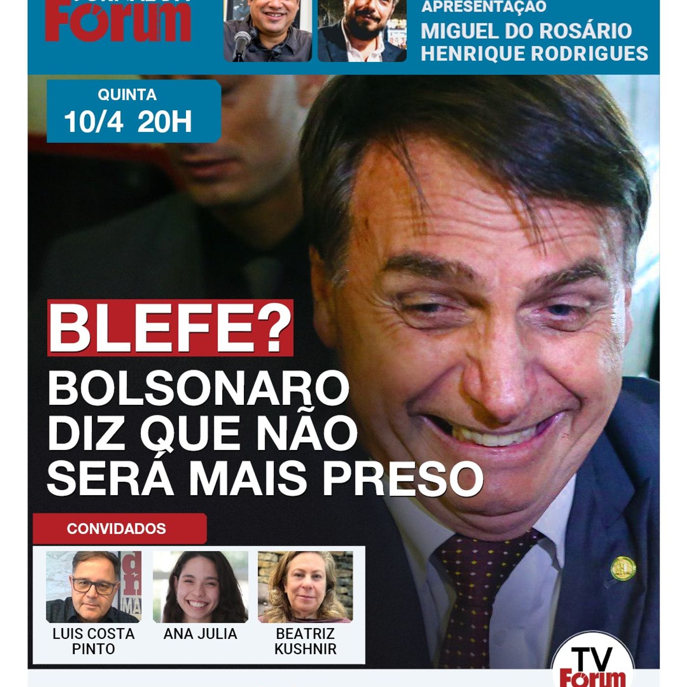 Bolsonaro comemora assinaturas de anistia, pressiona Motta e diz que não será mais preso | 10.04.25 episode artwork