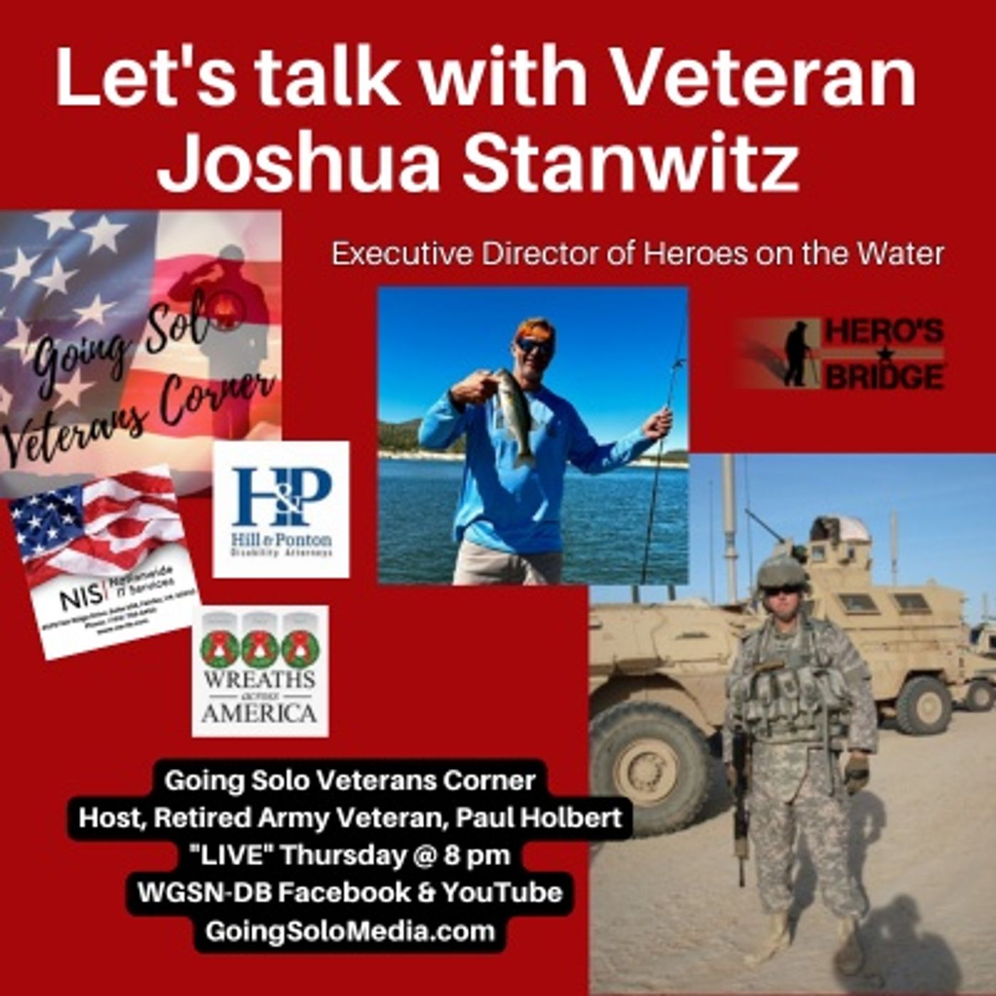 Lets Talk with Veteran Joshua Stanwitz of Heroes on the Water episode artwork