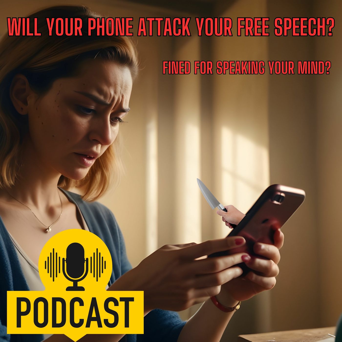 Will Your Phone Attack Your Free Speech  Fined For Speaking Your Mind