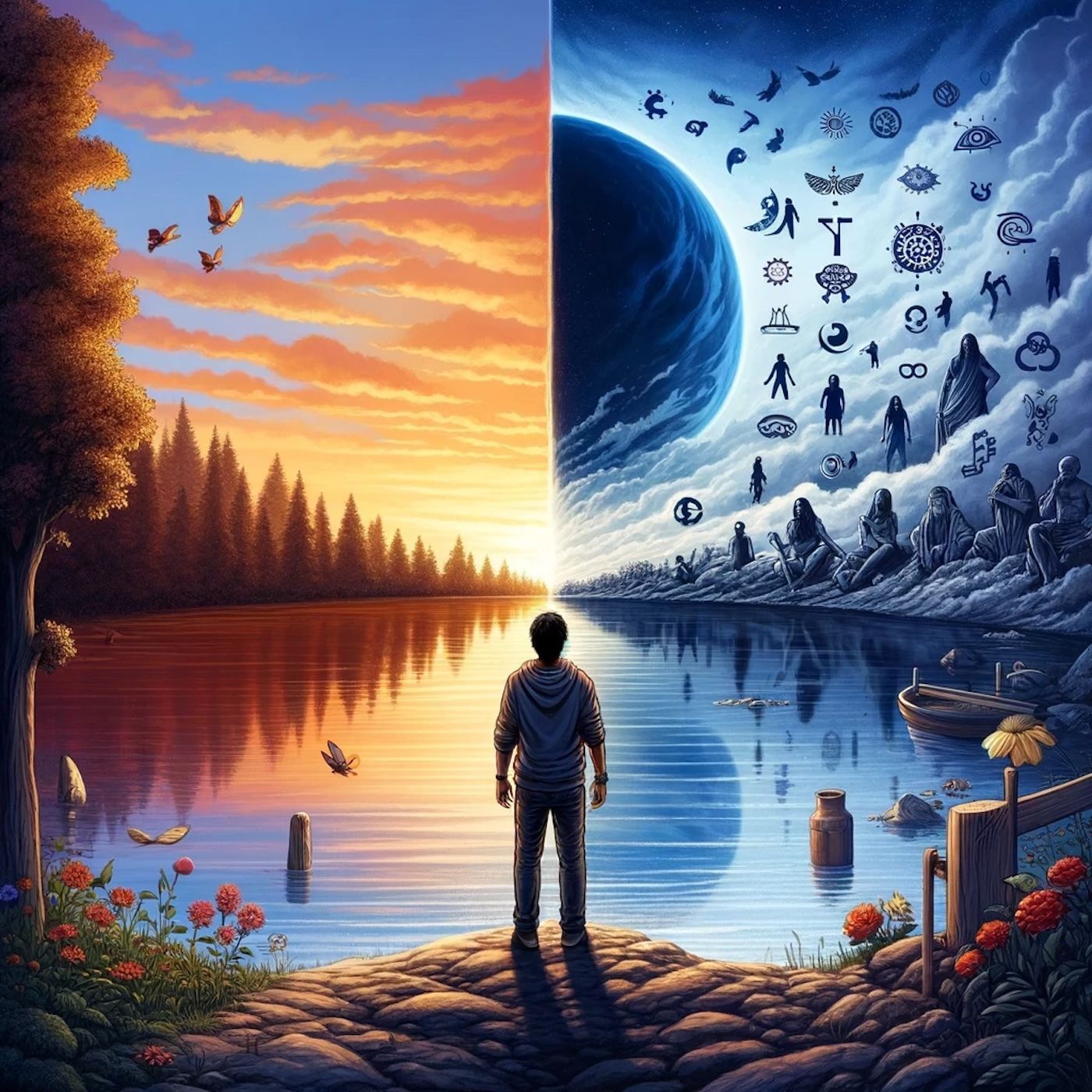 "We have two lives, and the second begins when we realize we only have one." episode artwork
