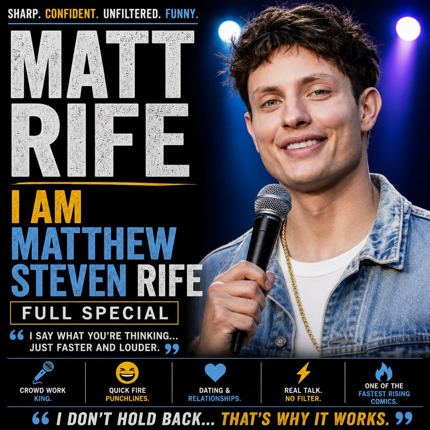 Matt Rife - I Am Matthew Steven Rife Full Special (Stand-up Comedy) episode artwork