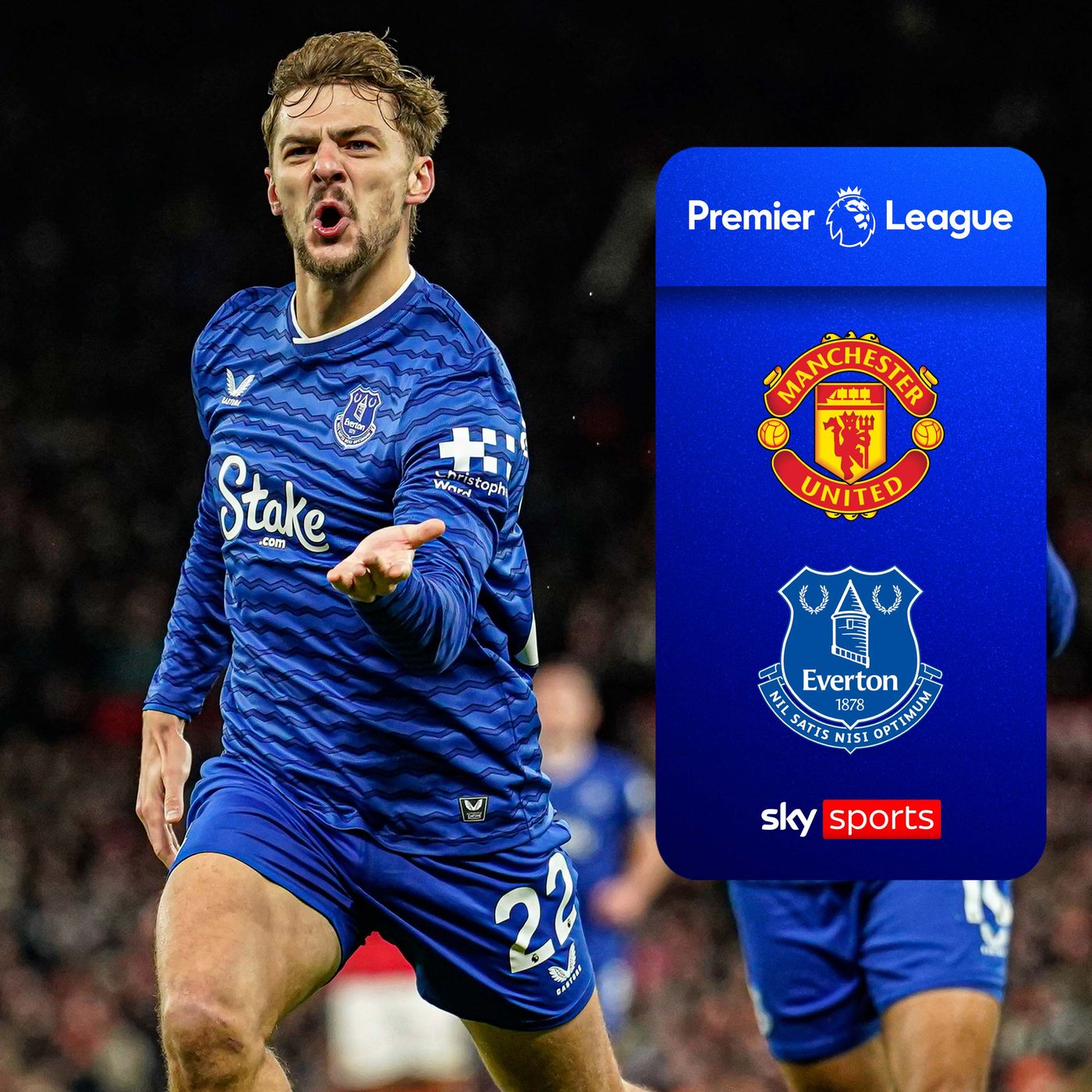 10-man Everton stun Man Utd at Old Trafford