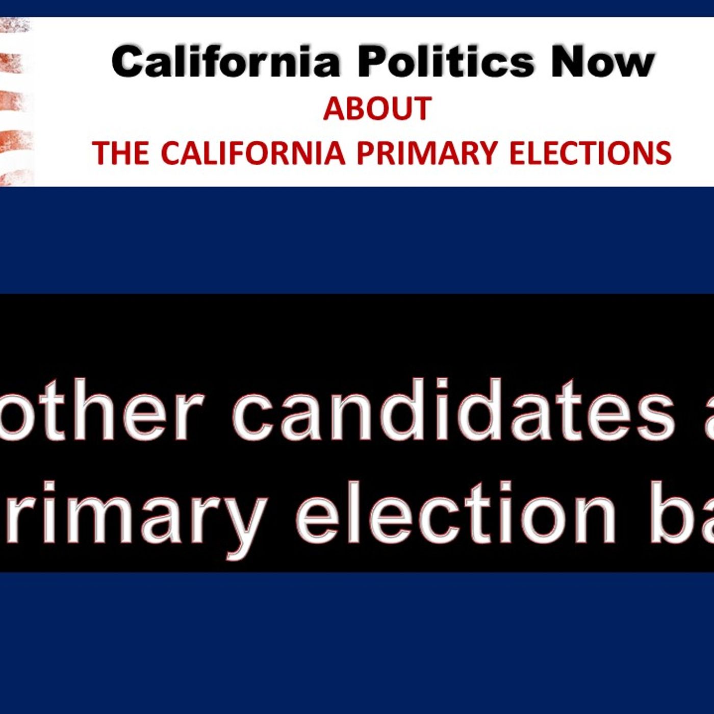 CPN: Who are the other candidates on the primary election ballot (Part 3) episode artwork