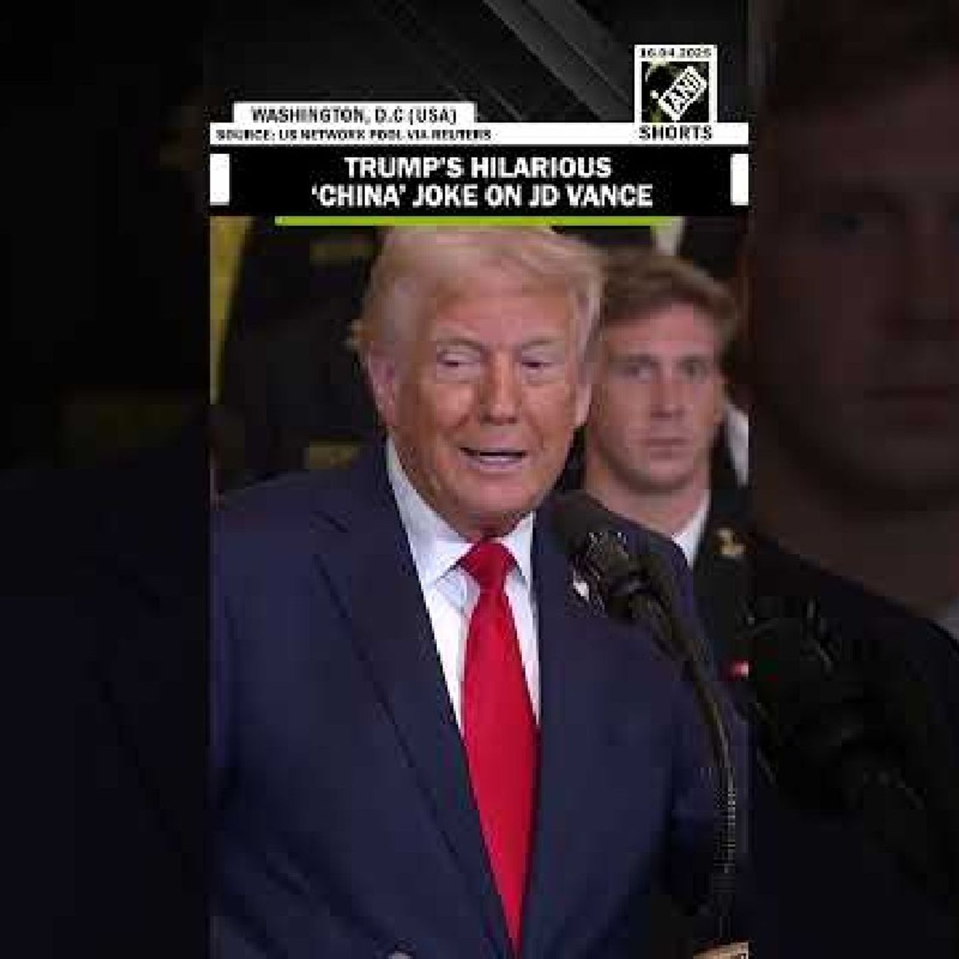 “Must’ve got a call from China…” President Trump’s hilarious ‘China’ joke on JD Vance goes viral - ANI News. episode artwork