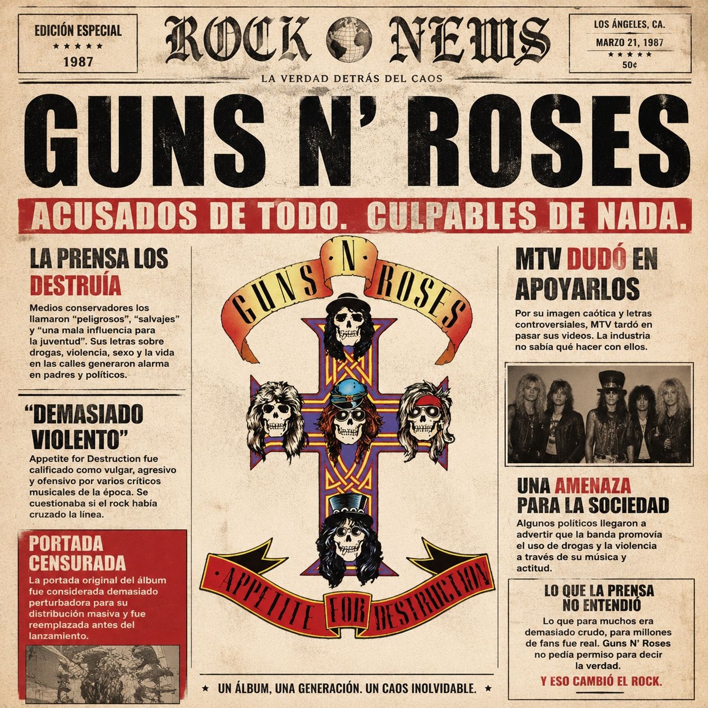 Nadie deba un peso por Guns & Roses en la industria episode artwork