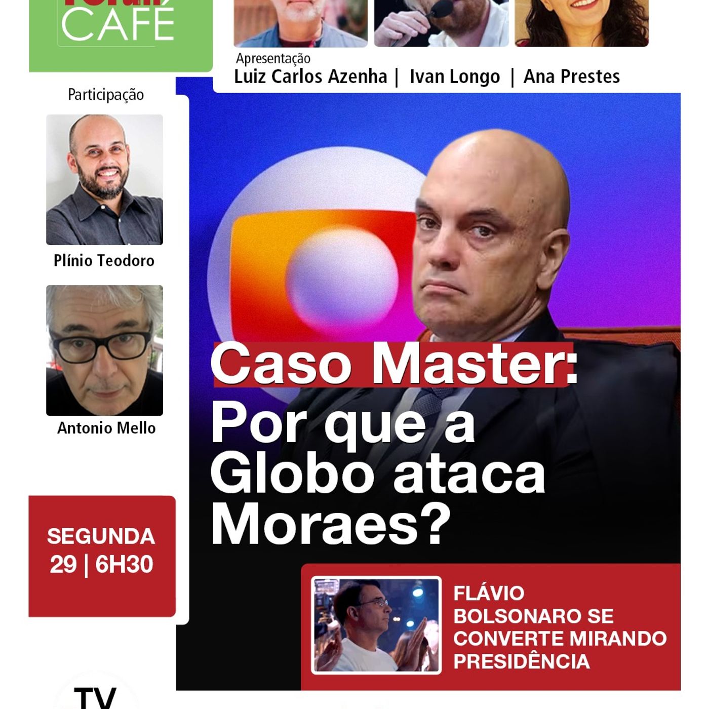 Feriado de Natal foi marcado por cerco da mídia liberal a Alexandre de Moraes | Fórum Café | 29.12