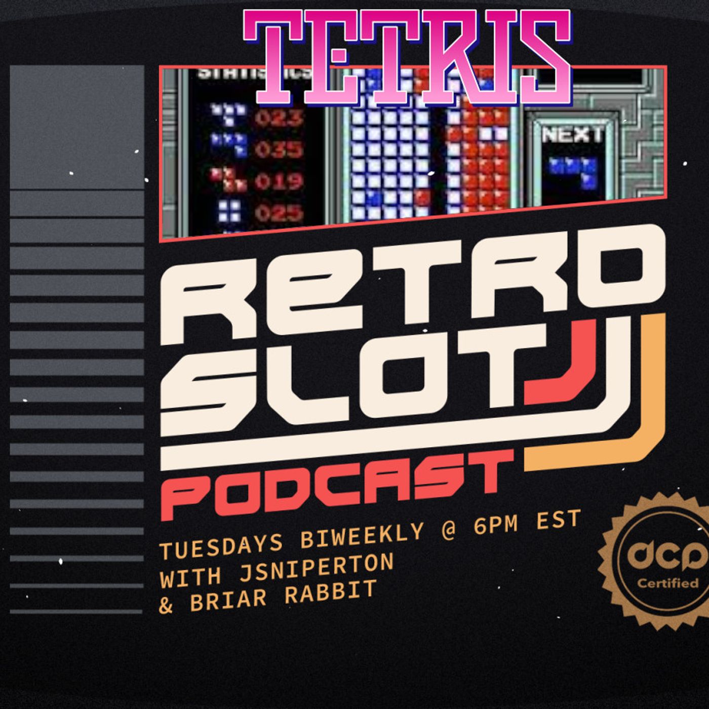 cover of episode RetroSlot Ep. 84 - Retro Video Game News - Tetris (NES) (GameBoy)