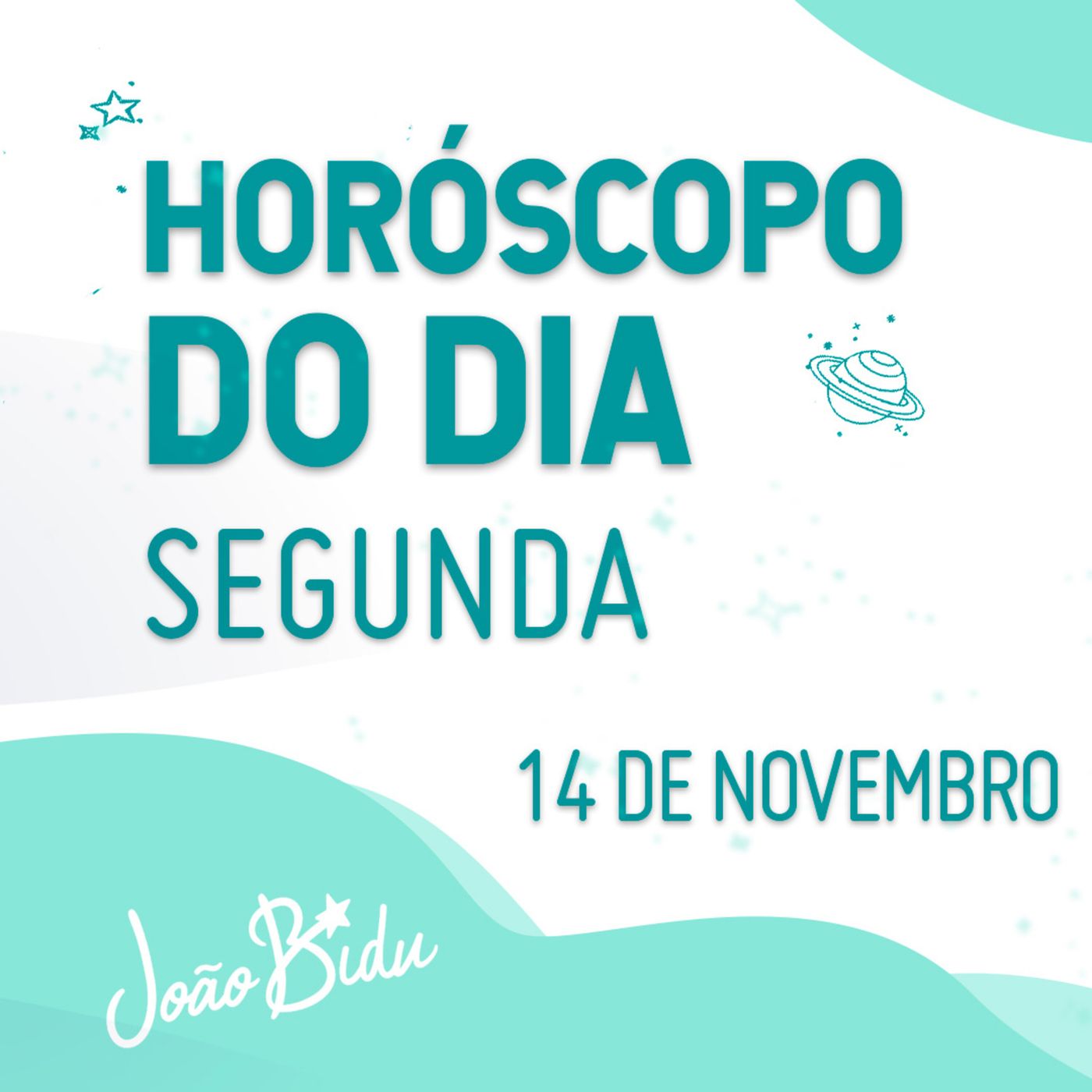 Horóscopo do Dia 14 de Novembro com João Bidu episode artwork