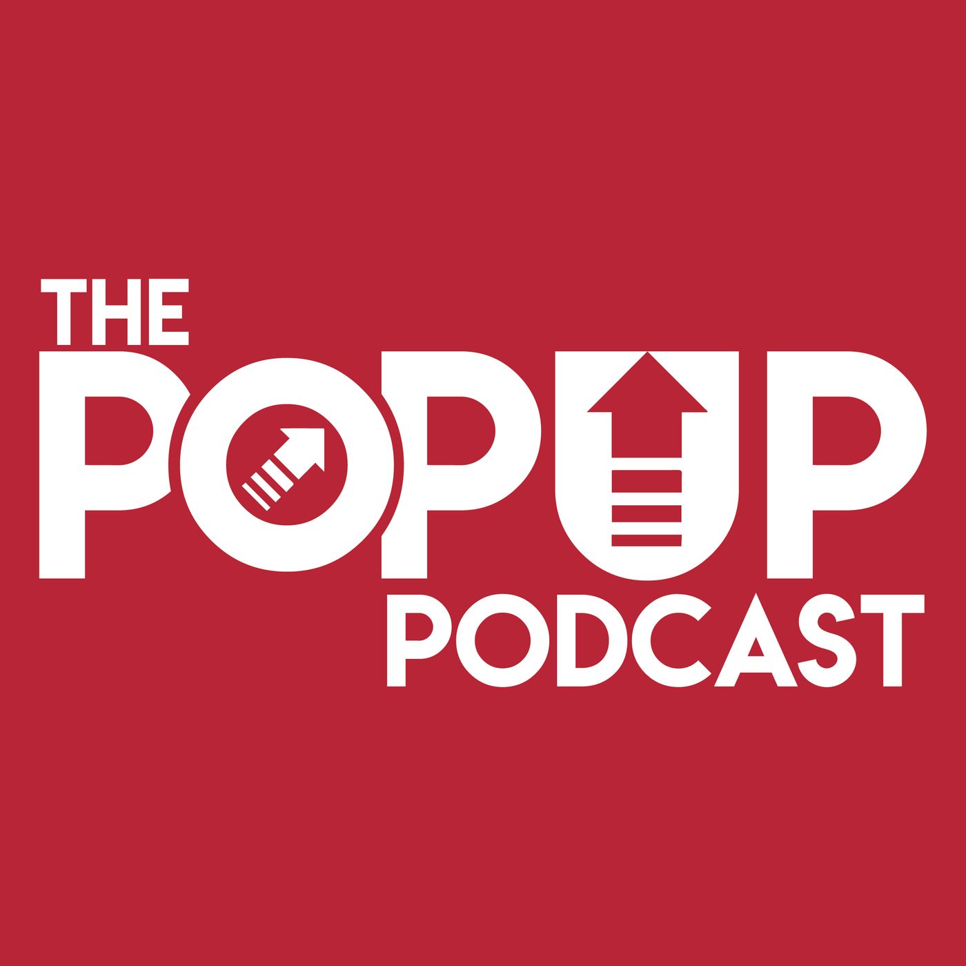 The "Pop-Up Podcast" podcast artwork