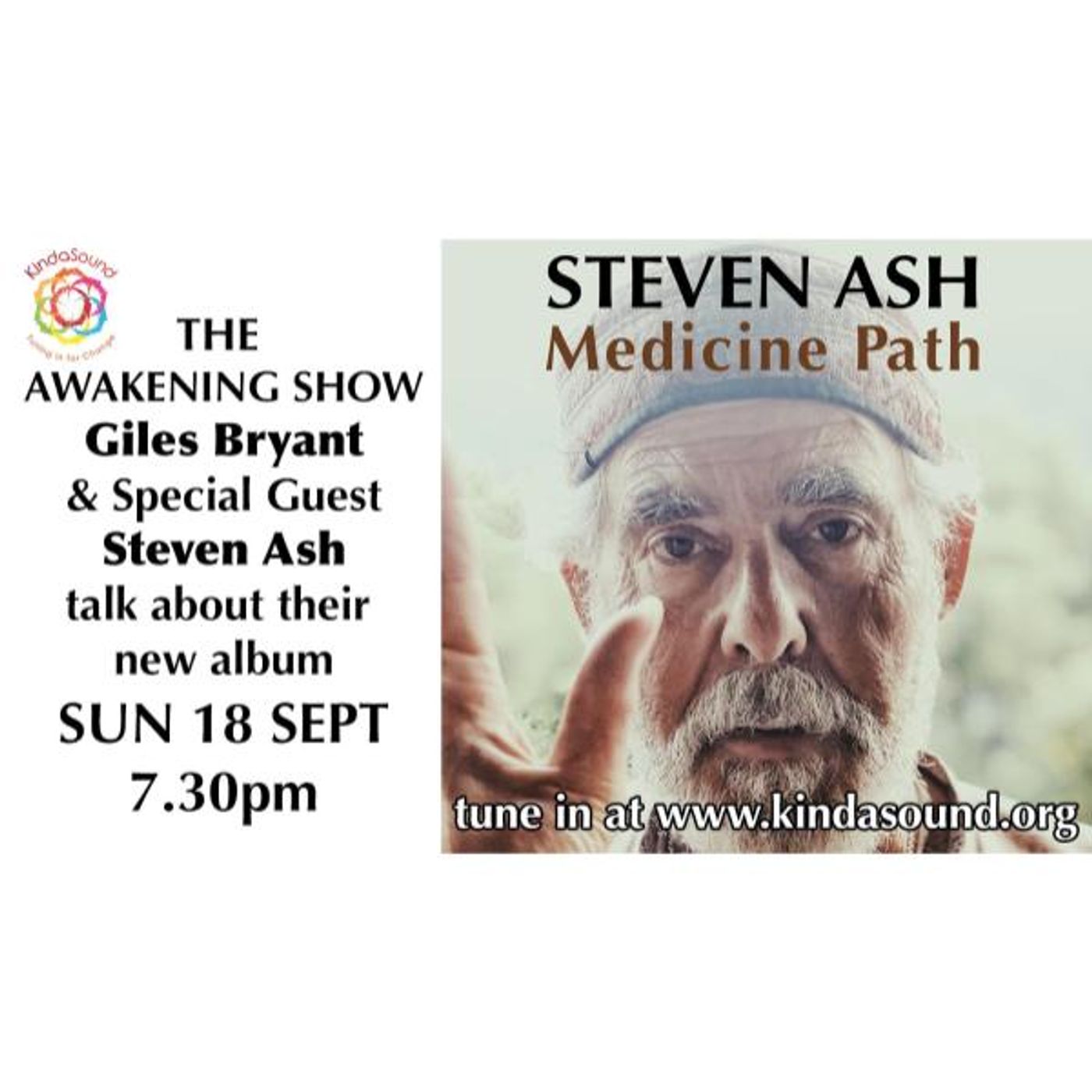 Making of the Album 'Medicine Path' | Steven Ash on Awakening with Giles Bryant