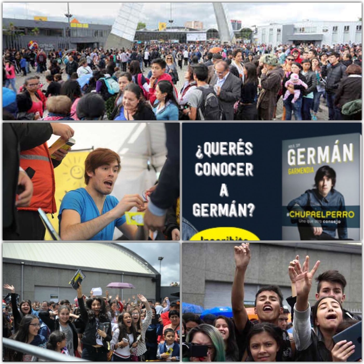 Sobre .@GermanGarmendia en la feria del libro de Bogotá