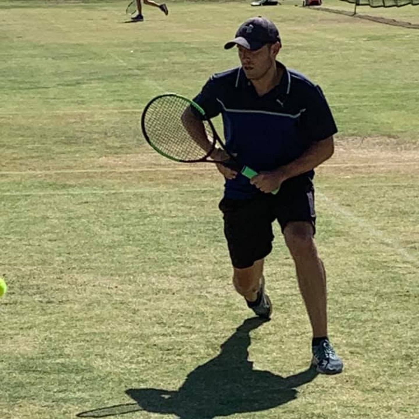 Paul Dean, President of Ouyen Lawn Tennis, unpacks the latest action episode artwork
