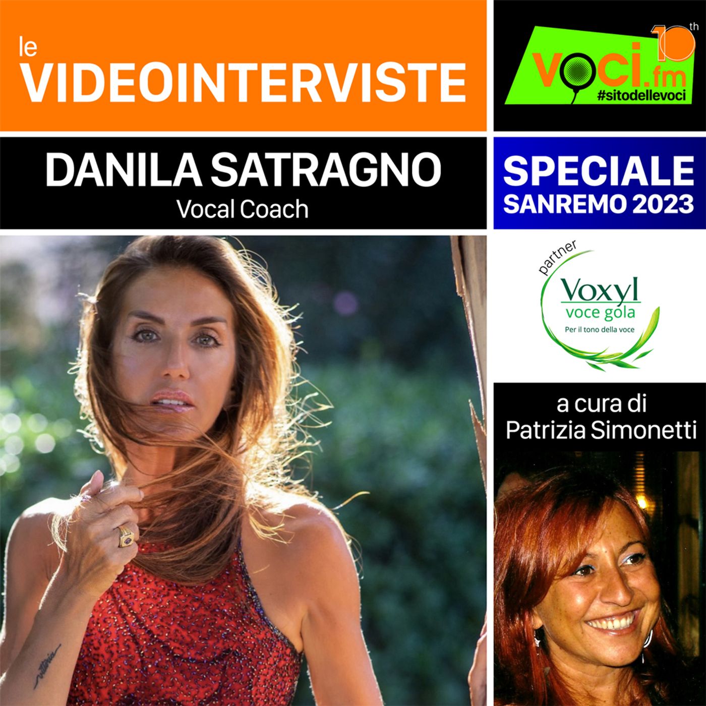 SPECIALE SANREMO 2023: la vocal coach DANILA SATRAGNO su VOCI.fm - clicca play e ascolta l'intervista episode artwork