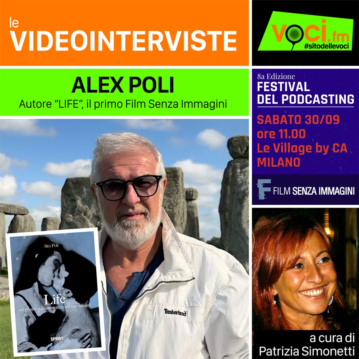 ALEX POLI su VOCI.fm (Life - il primo Film Senza Immagini) - Anteprima FESTIVAL DEL PODCASTING  - clicca play e ascolta l'intervista episode artwork