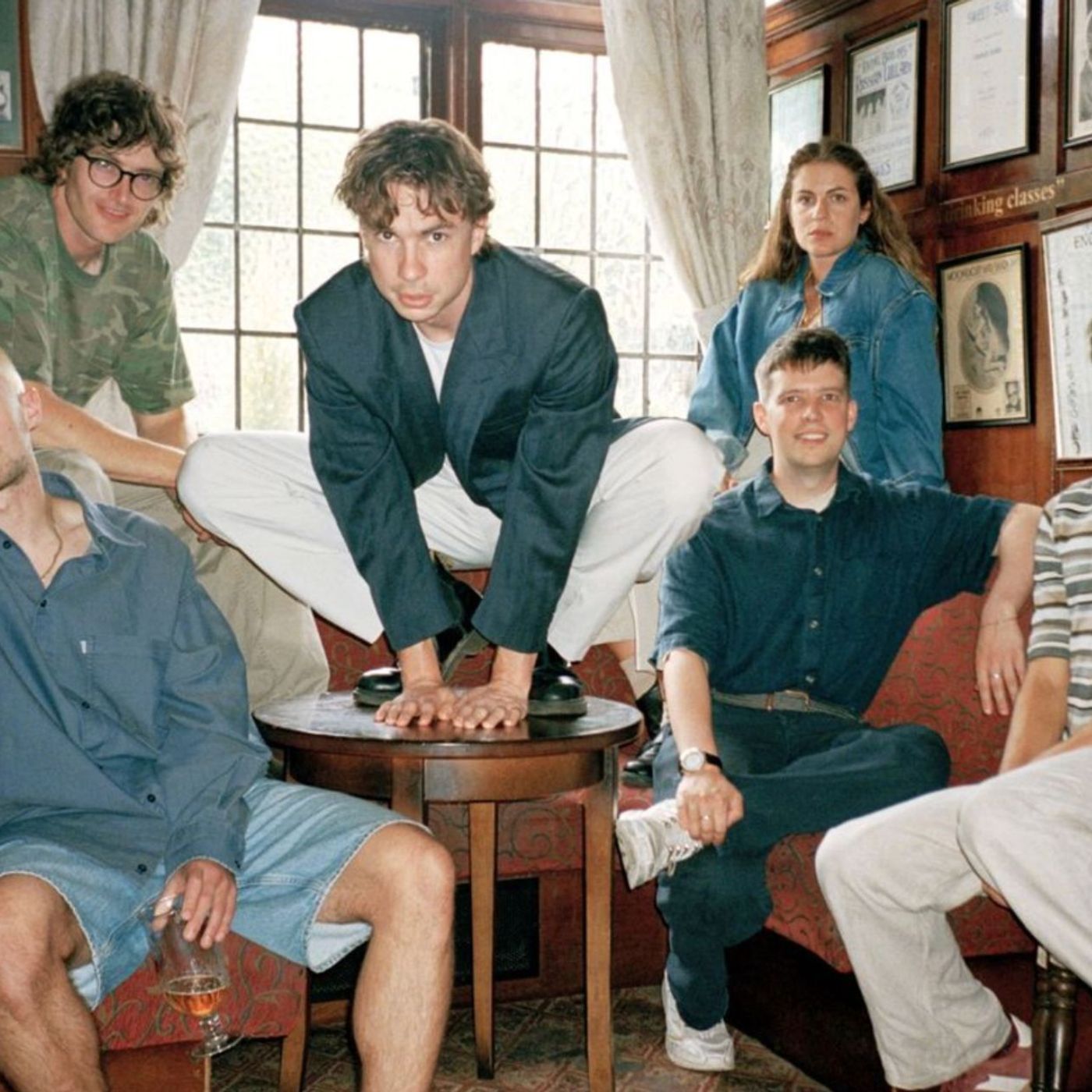 Sports Team share “a love letter to getting desperately, insanely drunk at a carpeted pub on a Tuesday night” with raucous new single ‘Billy episode artwork