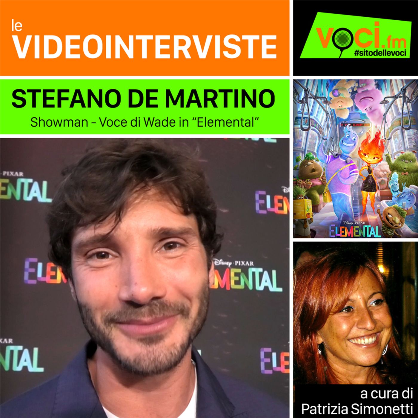 STEFANO DE MARTINO (voce di Wade in ELEMENTAL) su VOCI.fm - clicca play e ascolta l'intervista episode artwork
