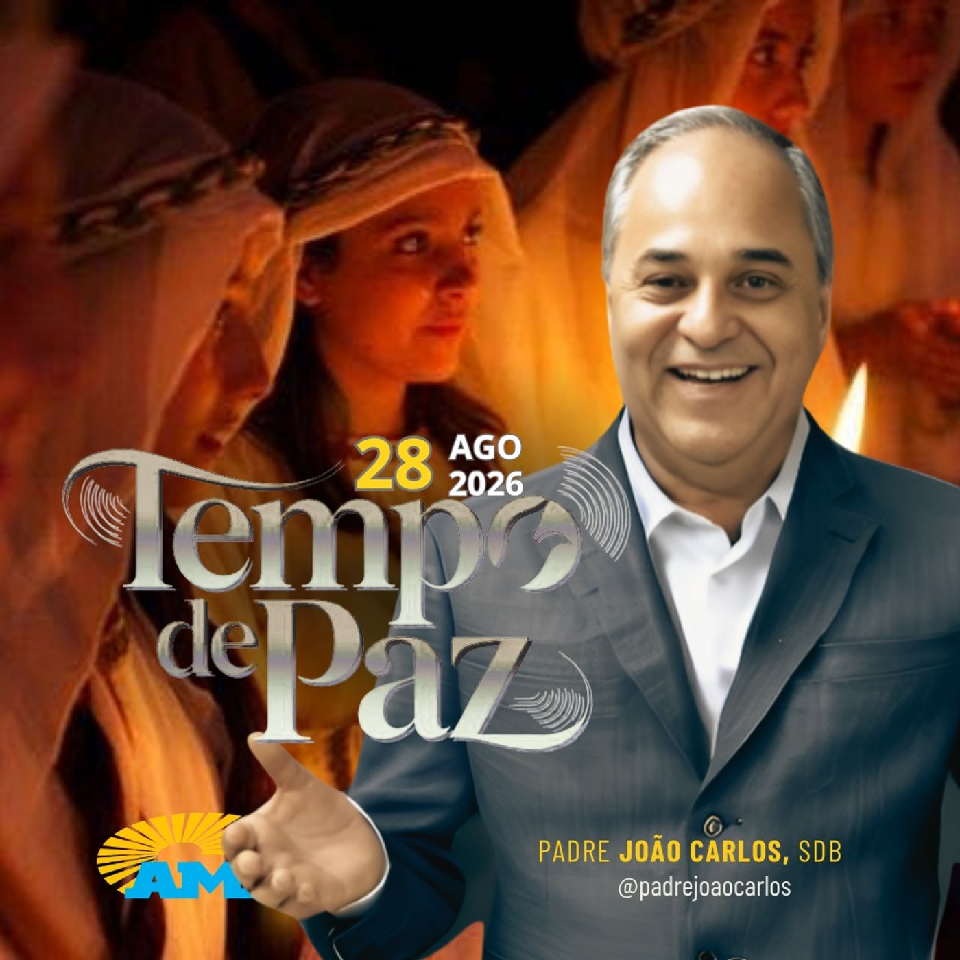28/08/26 - Programa Padre João Carlos | Tempo de Paz